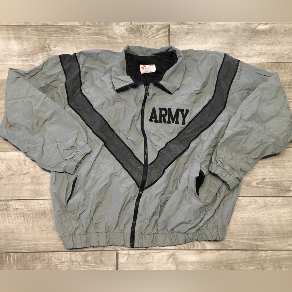 Vintage US Army Windbreaker IPFU Jacket Military Clothes Men Medium Shia LaBeouf